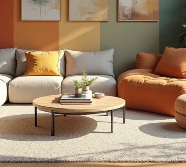 combinar colores y materiales